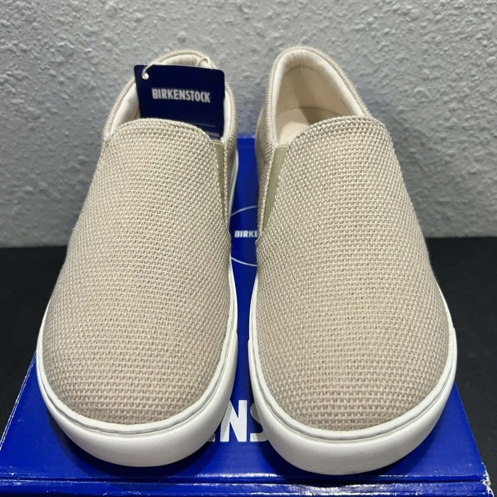 Birkenstock Oswego Textile Suede Sandcastle EU 40 US L9 M7 Womens Mens